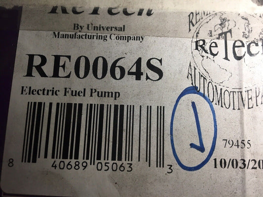 Fuel Pump Assembly For 90-97 Ford Ranger Mazda B2300 L4 2.3L V6 3.0L4.0L Re0064s
