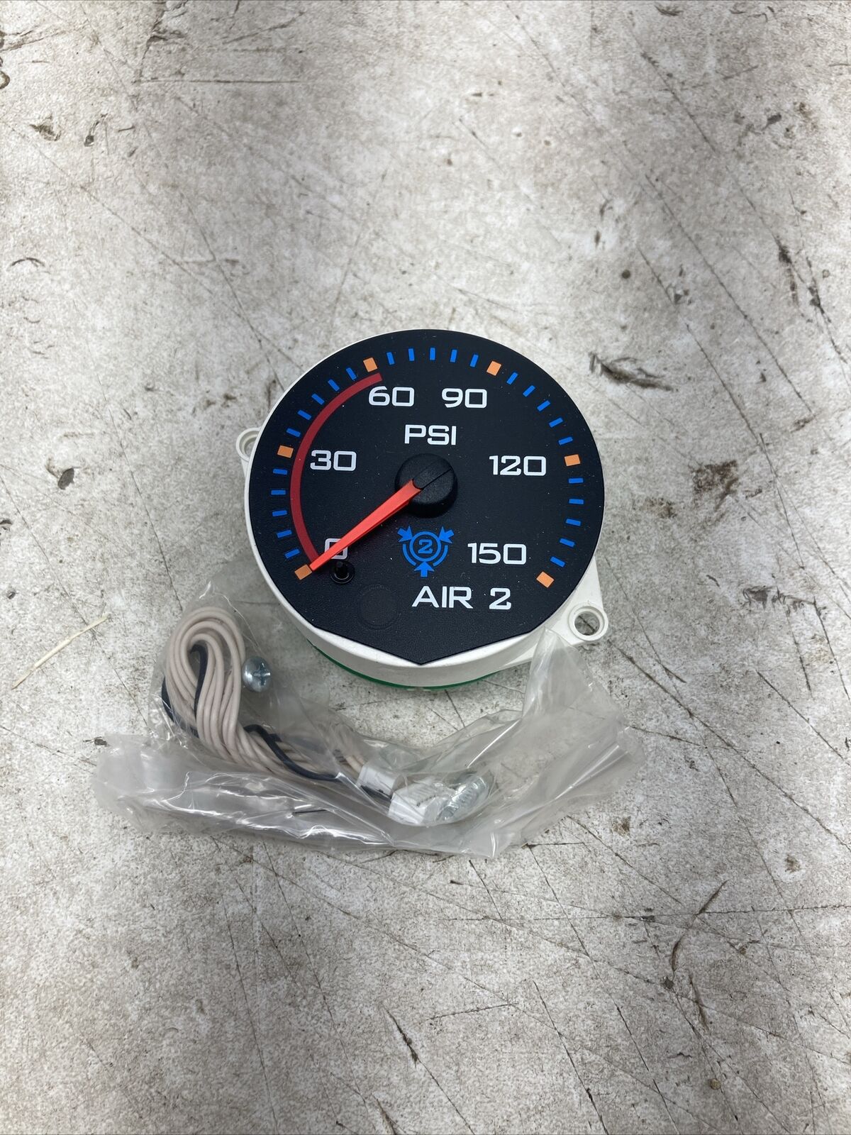 Genuine Navistar International Electronic Air Gauge 3533884C1 (New Old Stock)