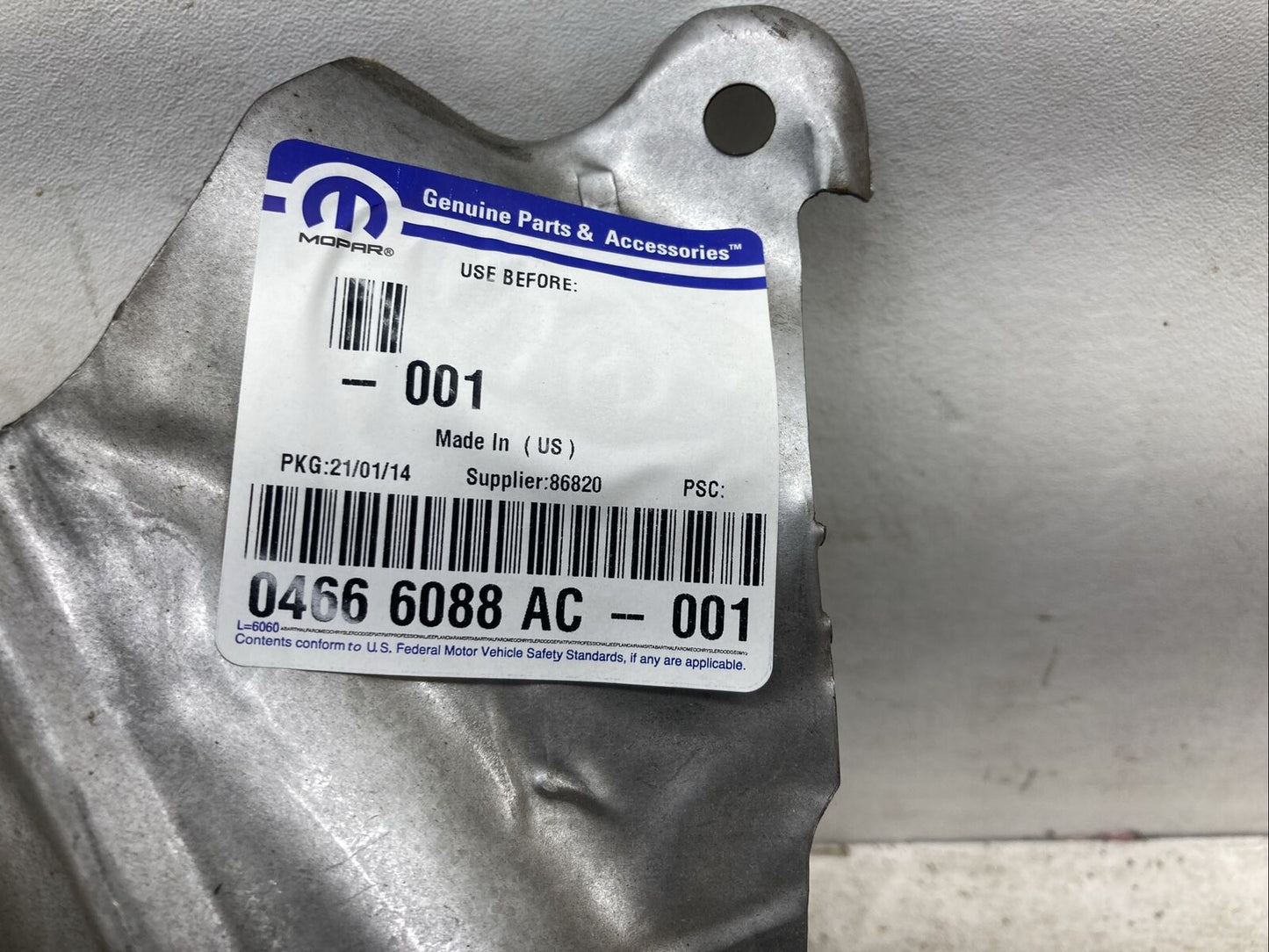 Genuine MOPAR Exhaust Manifold Shield 04666088AC (New Old Stock)