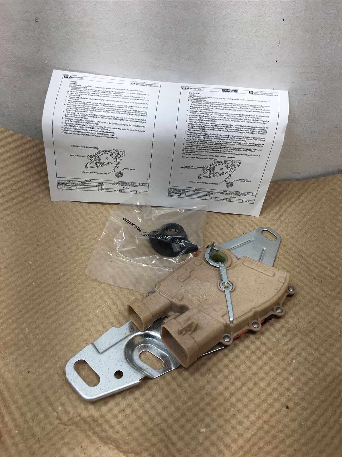 GM Neutral Safety Switch 29540479 (New Old Stock)