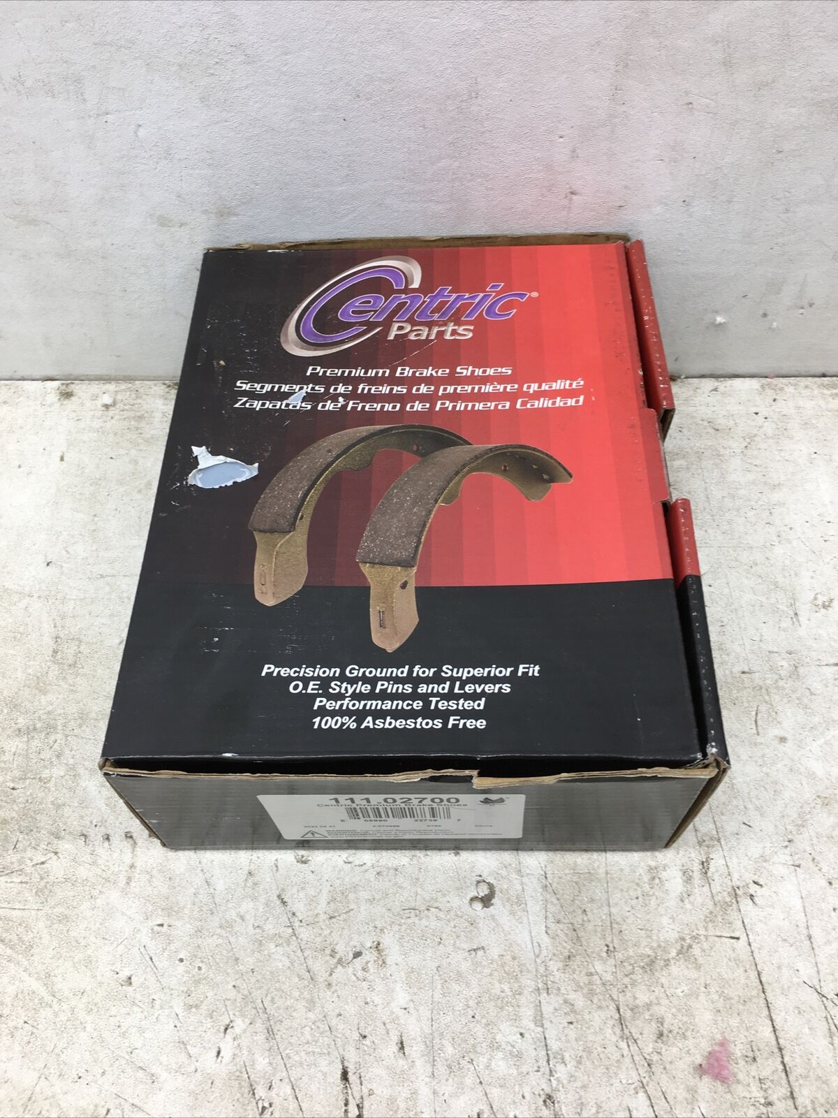 Centric Premium Brake Shoes 111.02700 (New Old Stock)