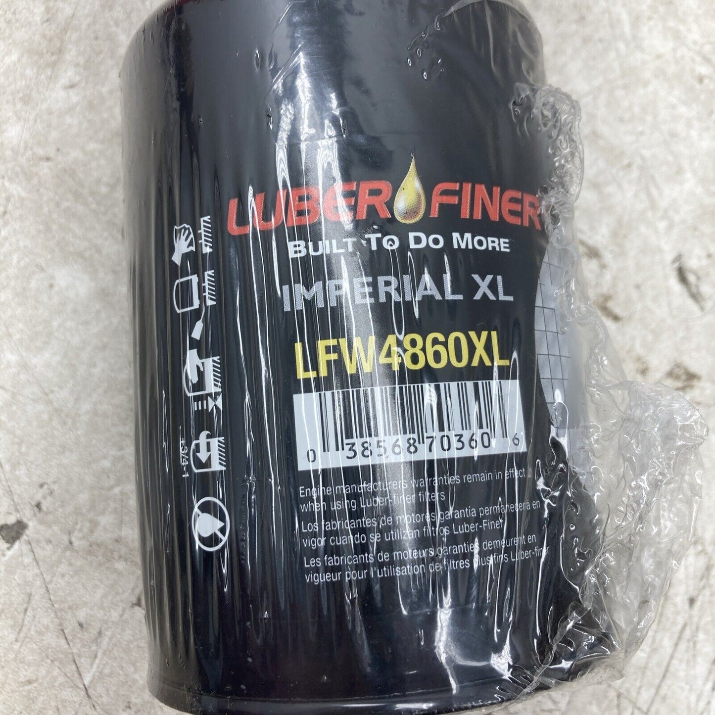 Luber-Finer Oil Filter LFW4860XL (New Old Stock)