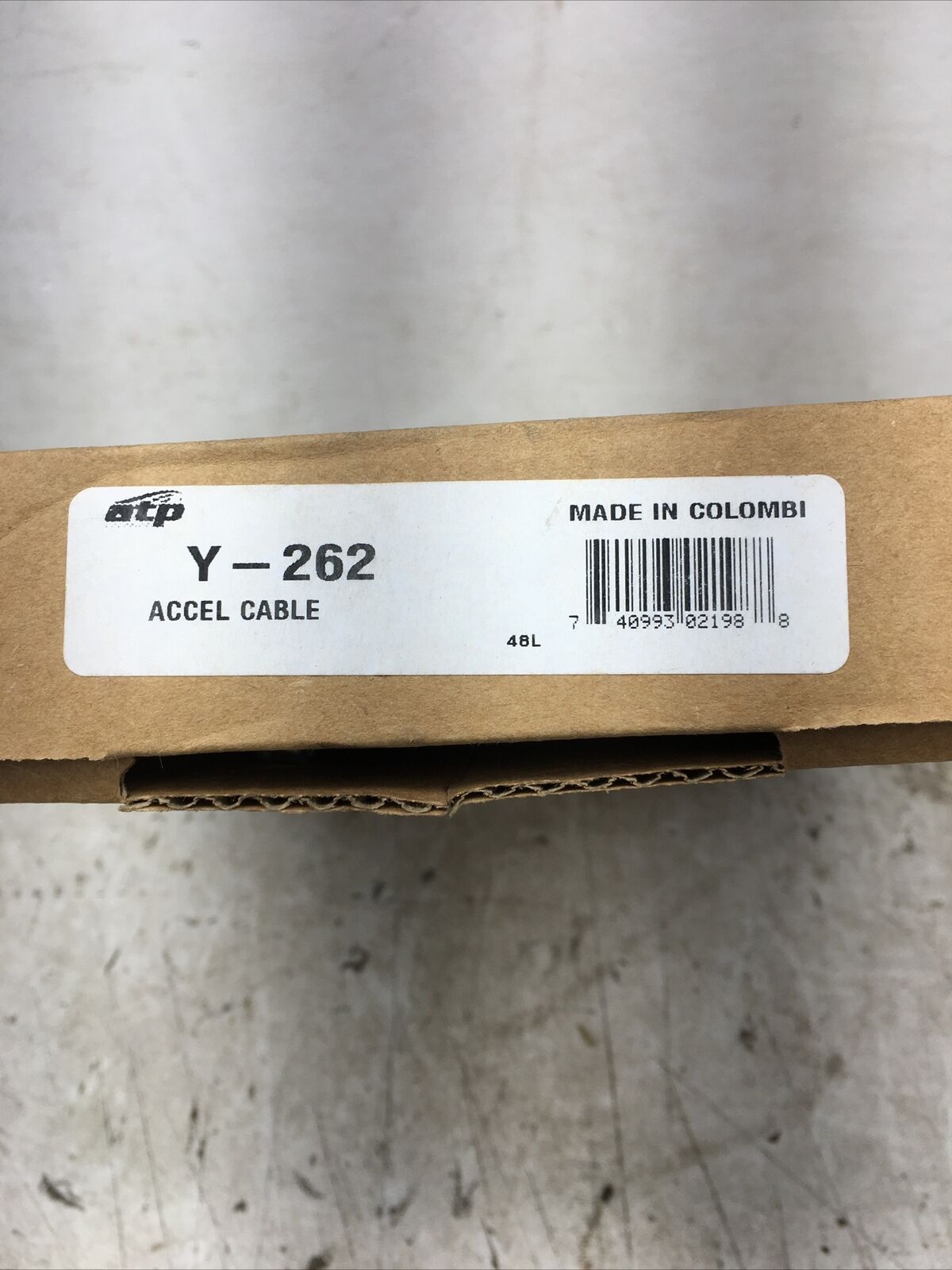 ATP Automotive Accelerator Cable Y-262 (New Old Stock)