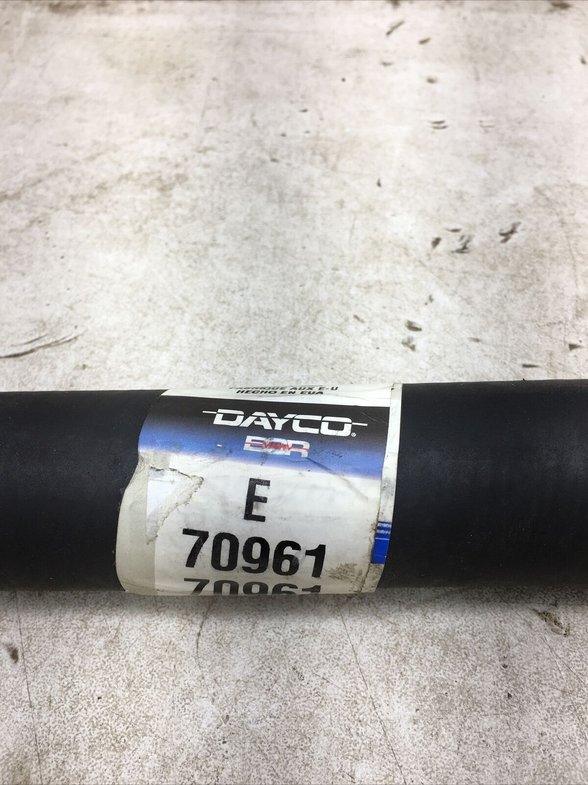 Dayco Radiator Coolant Hose 70961 (New Old Stock)