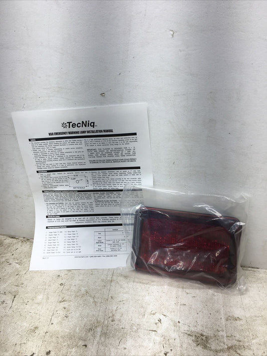 TecNiq K60-RR00-1 LED Emergency Flasher (New Old Stock)