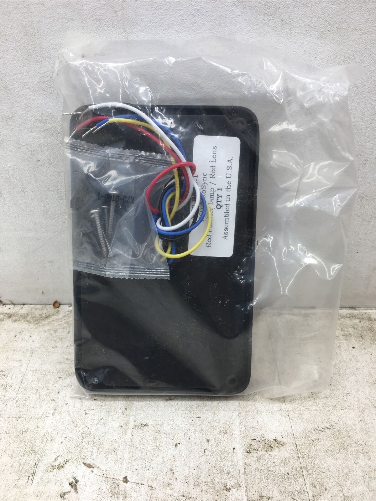 TecNiq K60-RR00-1 LED Emergency Flasher (New Old Stock)