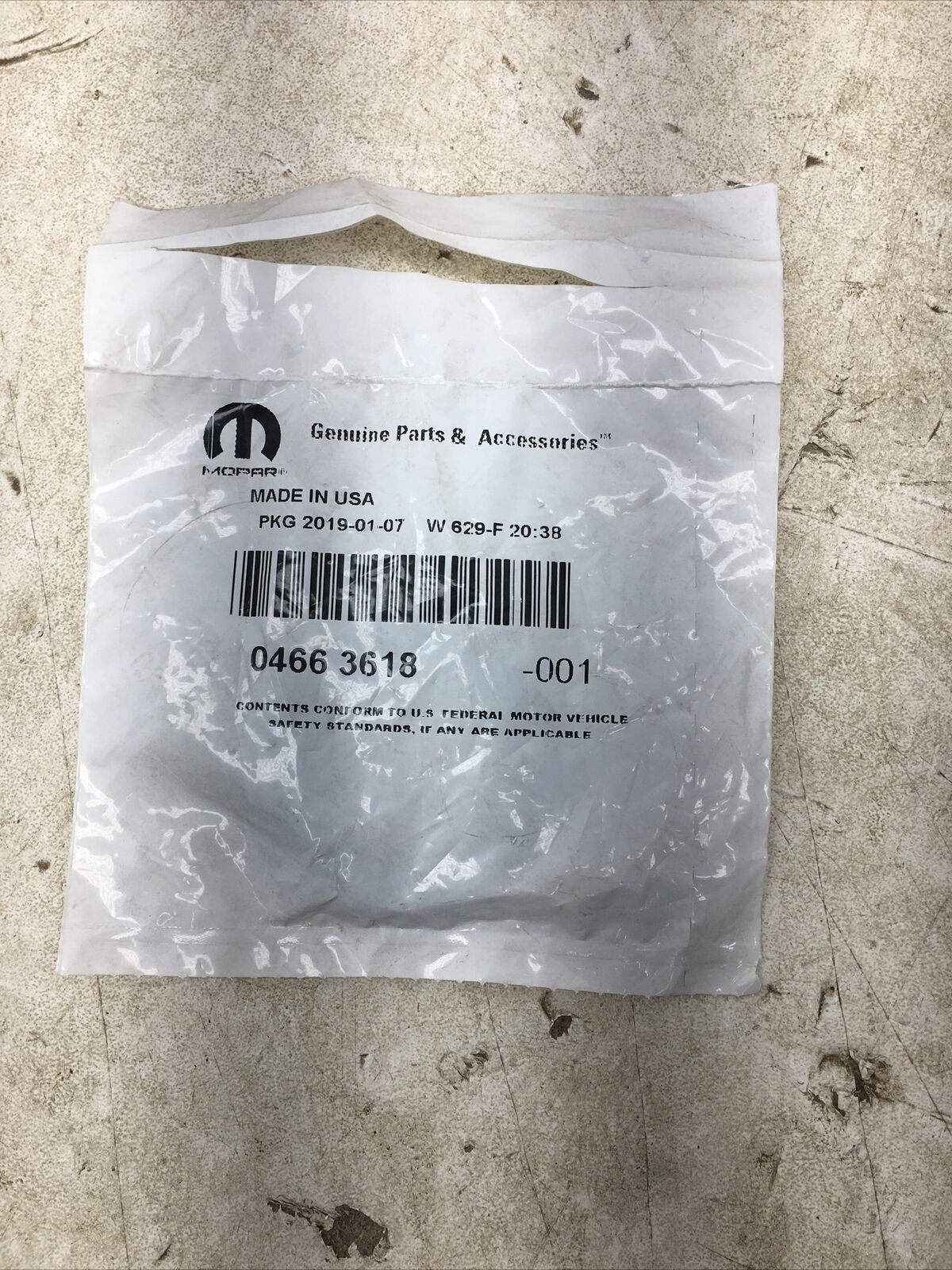 Mopar Front Crankshaft Seal 04663618 (New Old Stock)