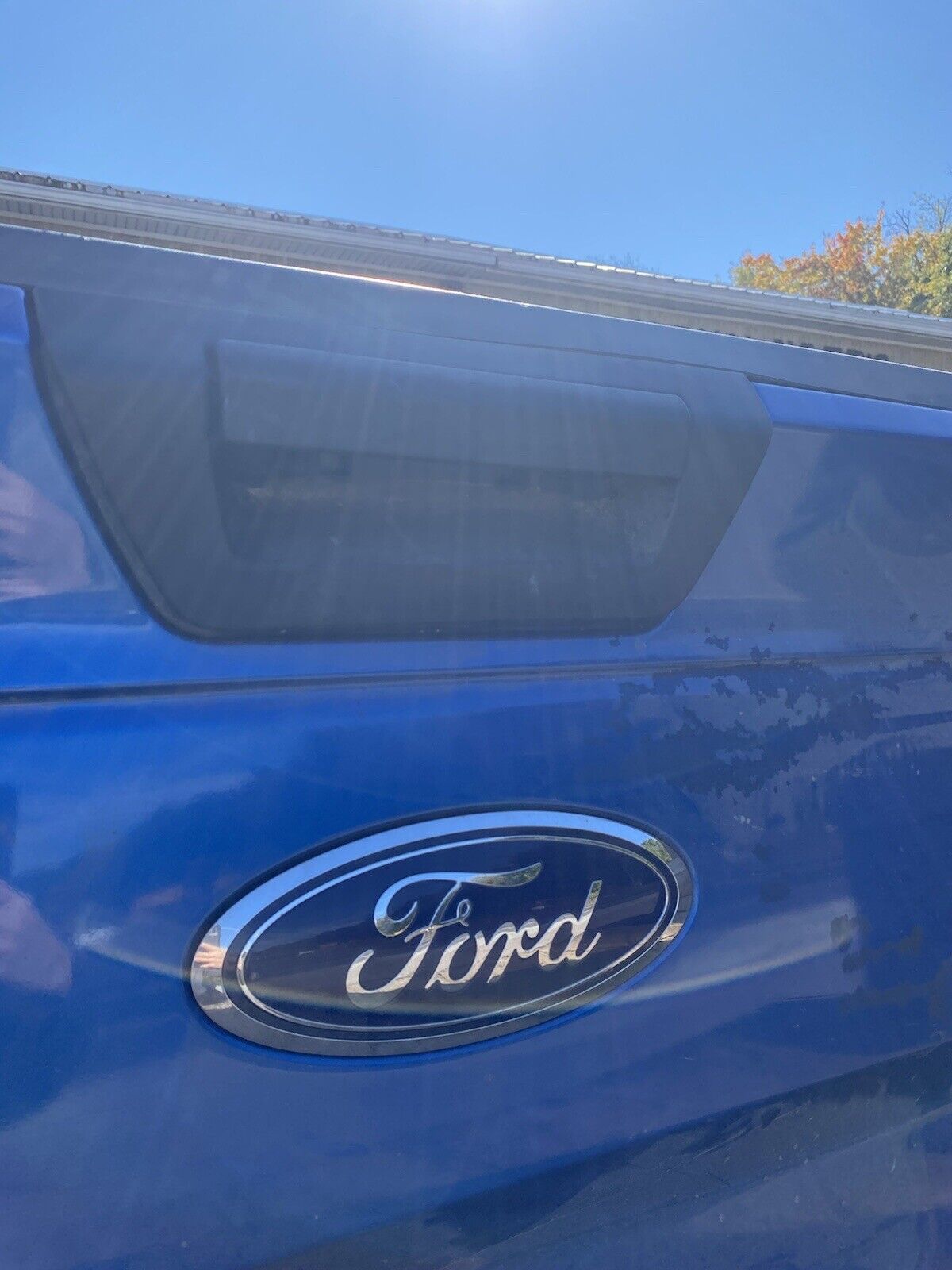 2015 2016 2017 2018 2019 2020 Ford F-150 Tailgate Blue