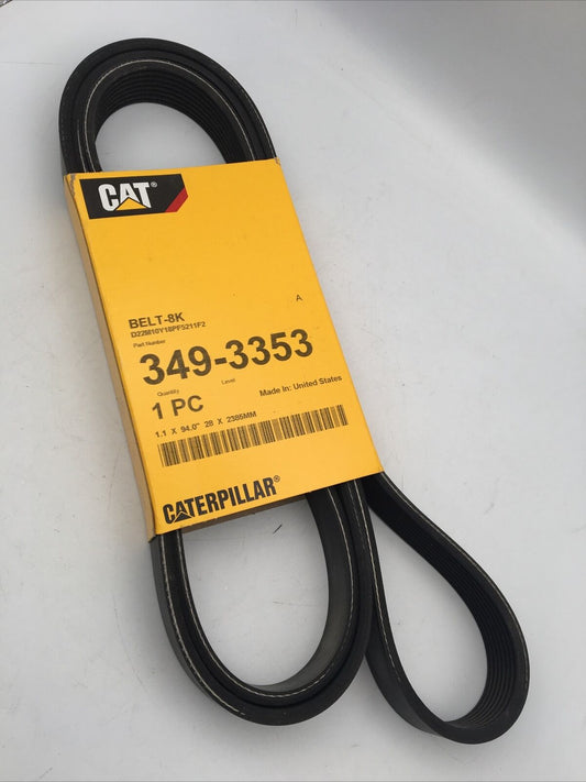 *** Genuine CAT 349-3353 Serpentine Belt  Caterpillar 3493353 ***