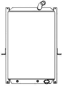 Radiator Without Oil Cooler& Without Frame 1003752A