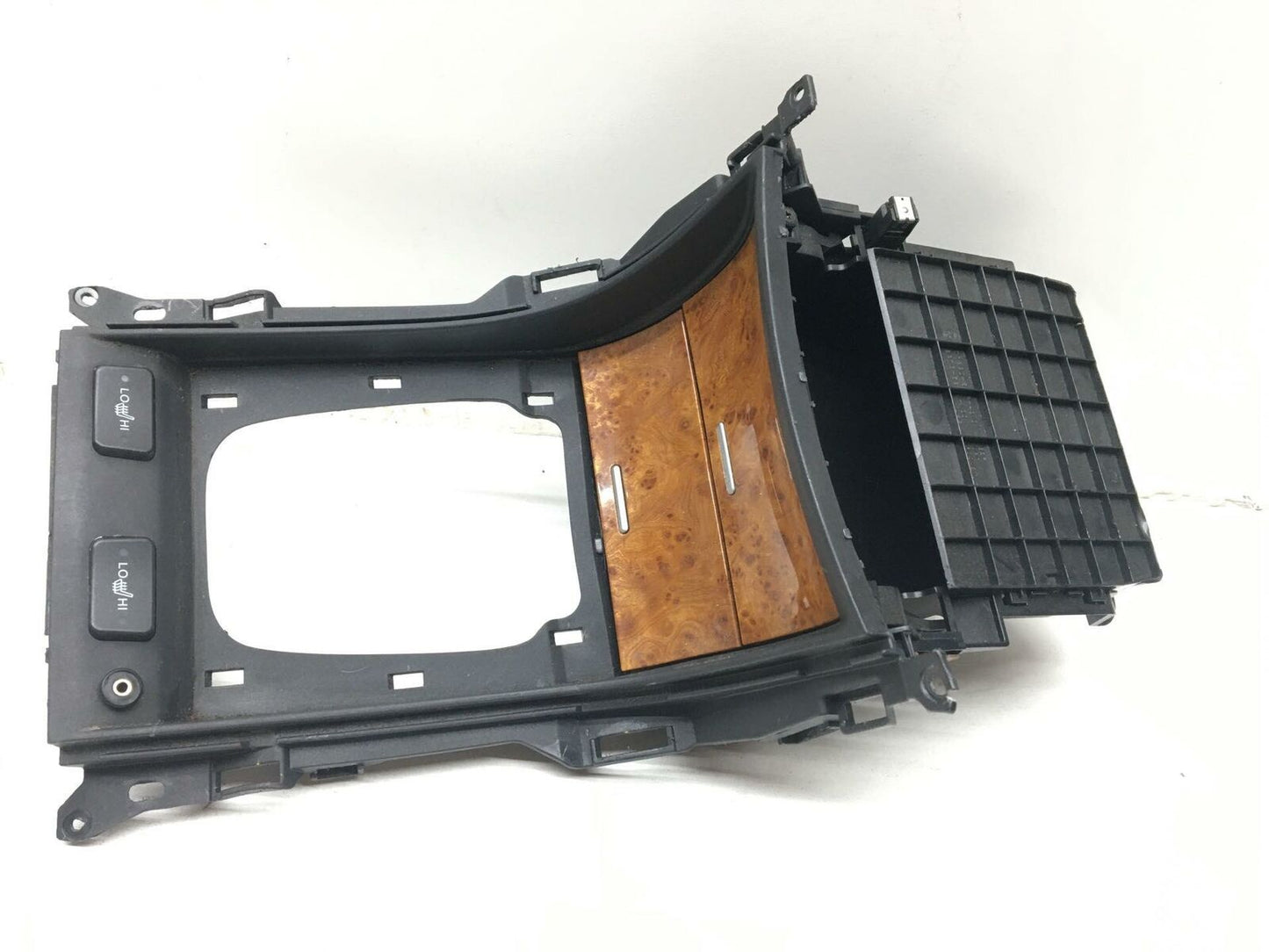 04-08 Acura Tl Center Console Shifter Bezel W/ Storage Compartment Trim Panel