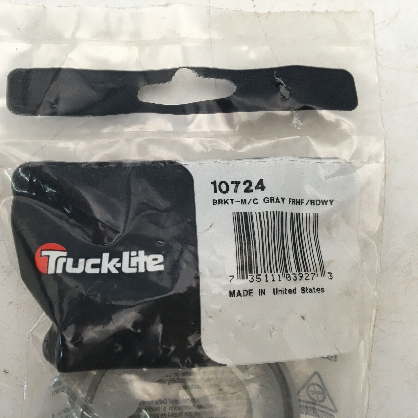 *** Truck-Lite 10724 Gray Bracket Mount Replaces Signal-Stat 9390 ***