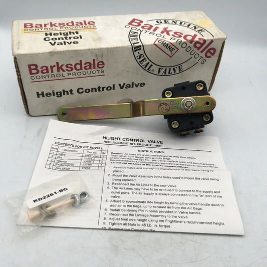 *** Barksdale KD2261 Height Control Suspension Leveling Valve - NOS ***