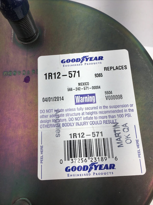 *** Genuine Goodyear Air Spring 1R12-571 ( New Old Stock) ***