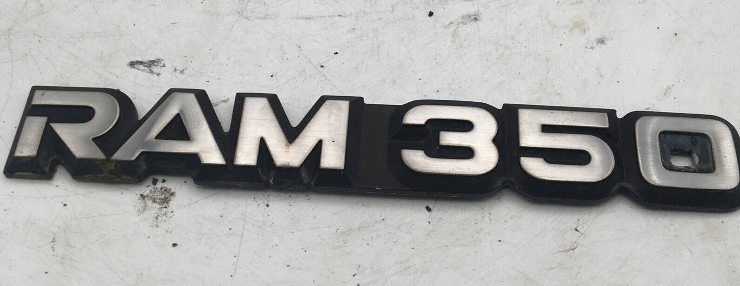 1981-1992 Dodge Ram Truck Van D150 D250 D350 W150 W250 4 Set Emblem Badges OEM