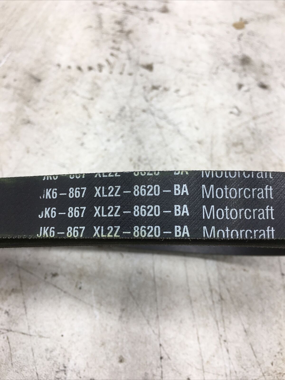 Ford Motorcraft Drive Belt JK6-867 (New Old Stock)