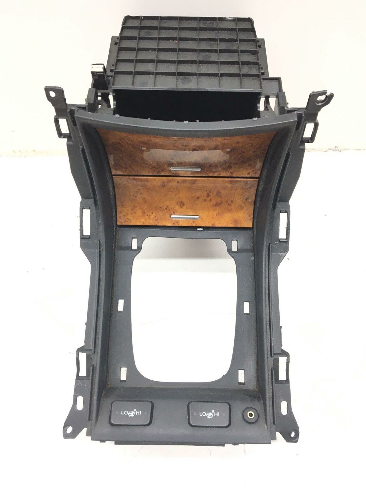 04-08 Acura Tl Center Console Shifter Bezel W/ Storage Compartment Trim Panel