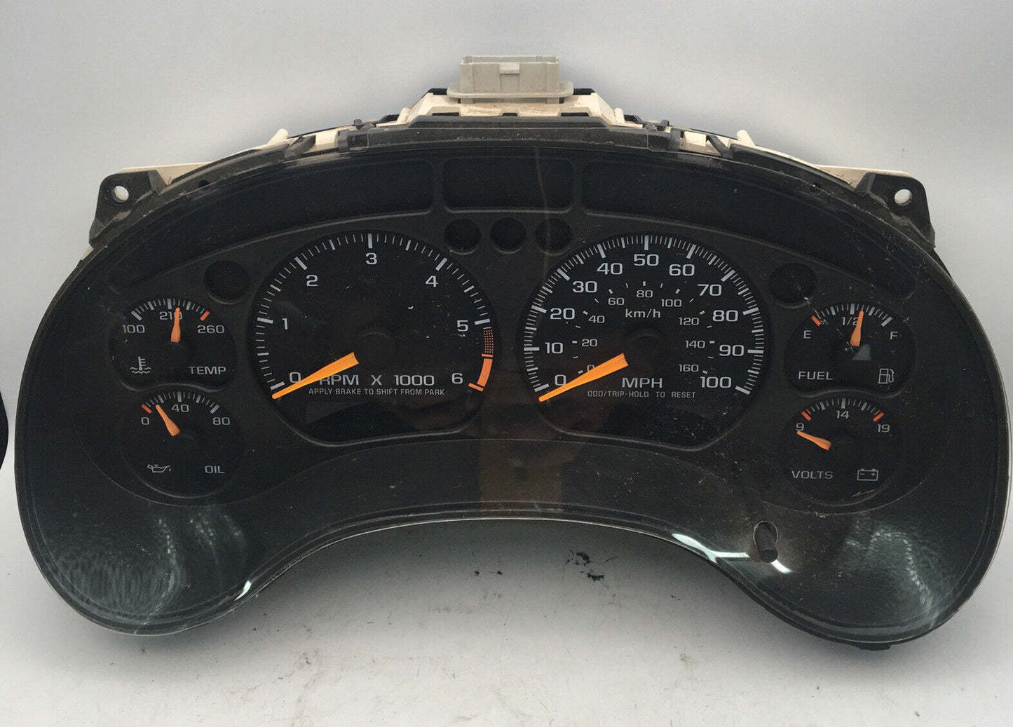 2001-2005 Chevy Blazer Chevrolet OEM Speedometer Tachometer Gauge Cluster 67k