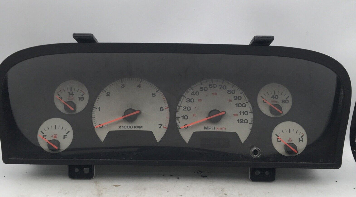 2001 Jeep Grand Cherokee Complete Cluster Assembly