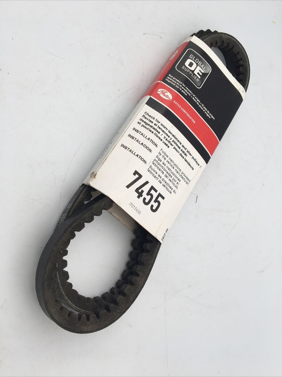 *** Genuine Gates Serpentine  XL 7455 V-Belt ***