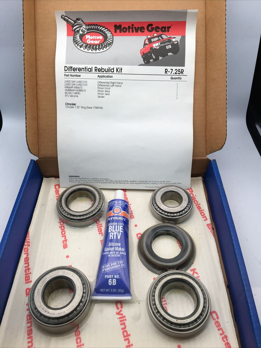 R-7.25R Motive Gear Chrysler Bearing Kit