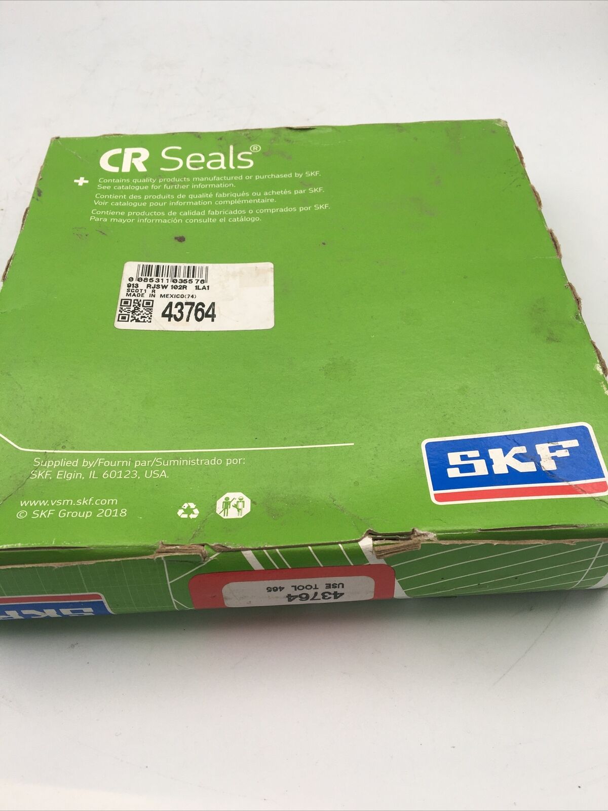 *** SKF Wheel Oil Seal 43764 CR Scotseal Classic - NOS ***