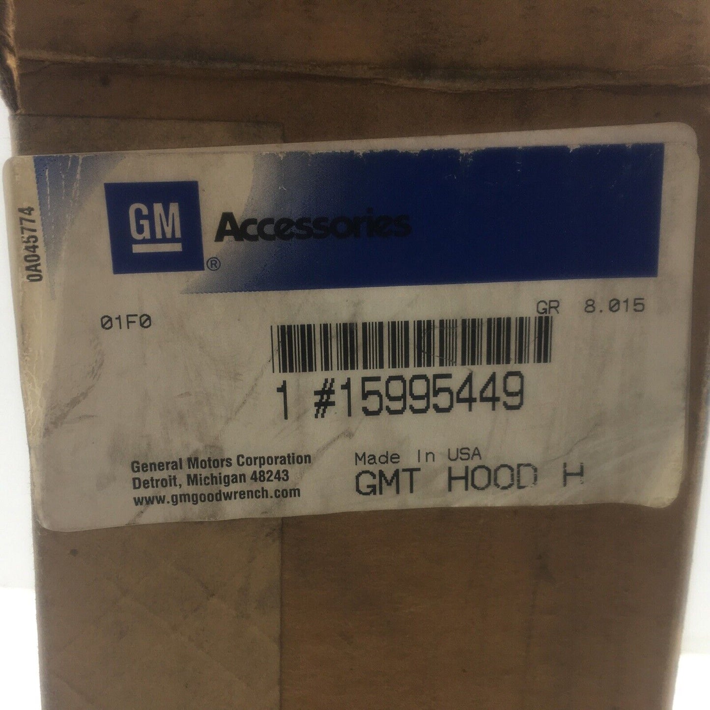 *** Genuine GM 15995449 Hood Hinge - NOS ***