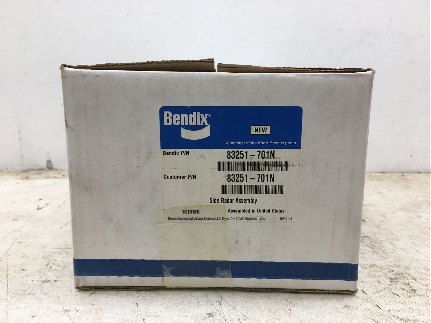 Bendix Side Radar Assembly 83251-701N (New Old Stock)