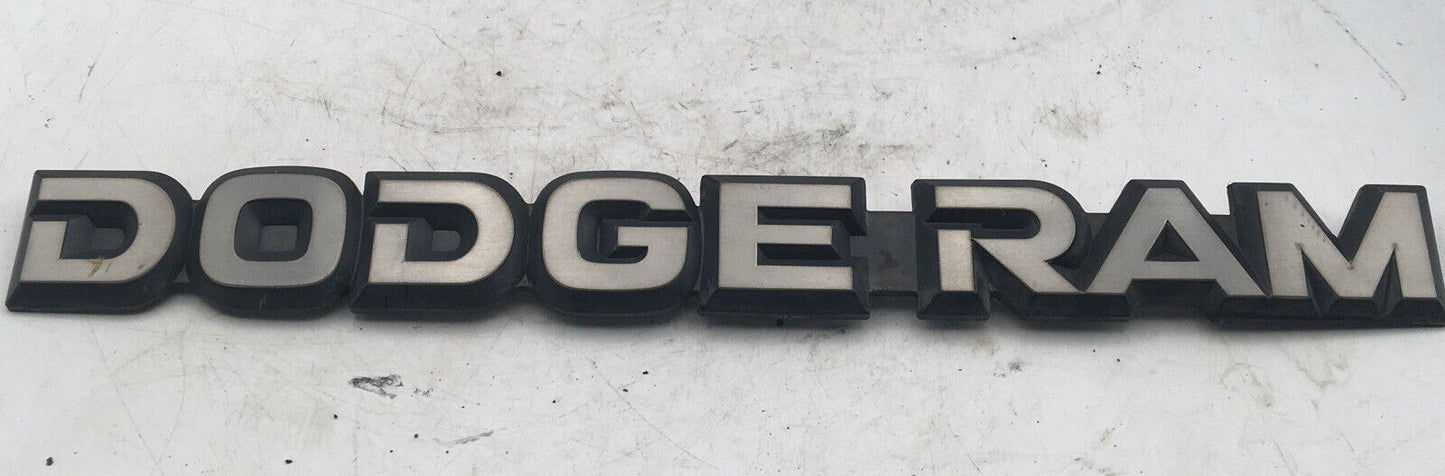 1981-1992 Dodge Ram Truck Van D150 D250 D350 W150 W250 4 Set Emblem Badges OEM