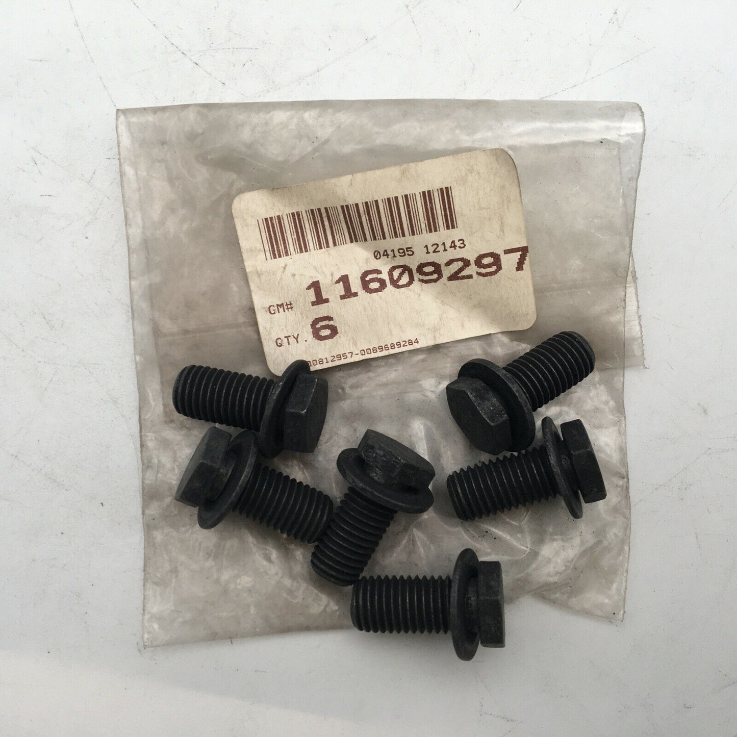 *** (Pkg of 6) 11609297 Bolts  - NOS ***