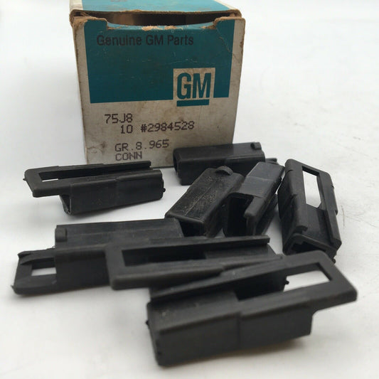 ***  (Box of 8) Genuine GM 2984528 Wiring Harness Connector - NOS ***