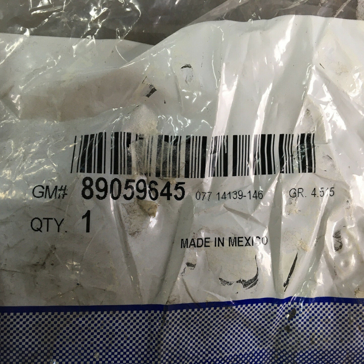 *** Genuine GM 89059645 Seal - NOS ***