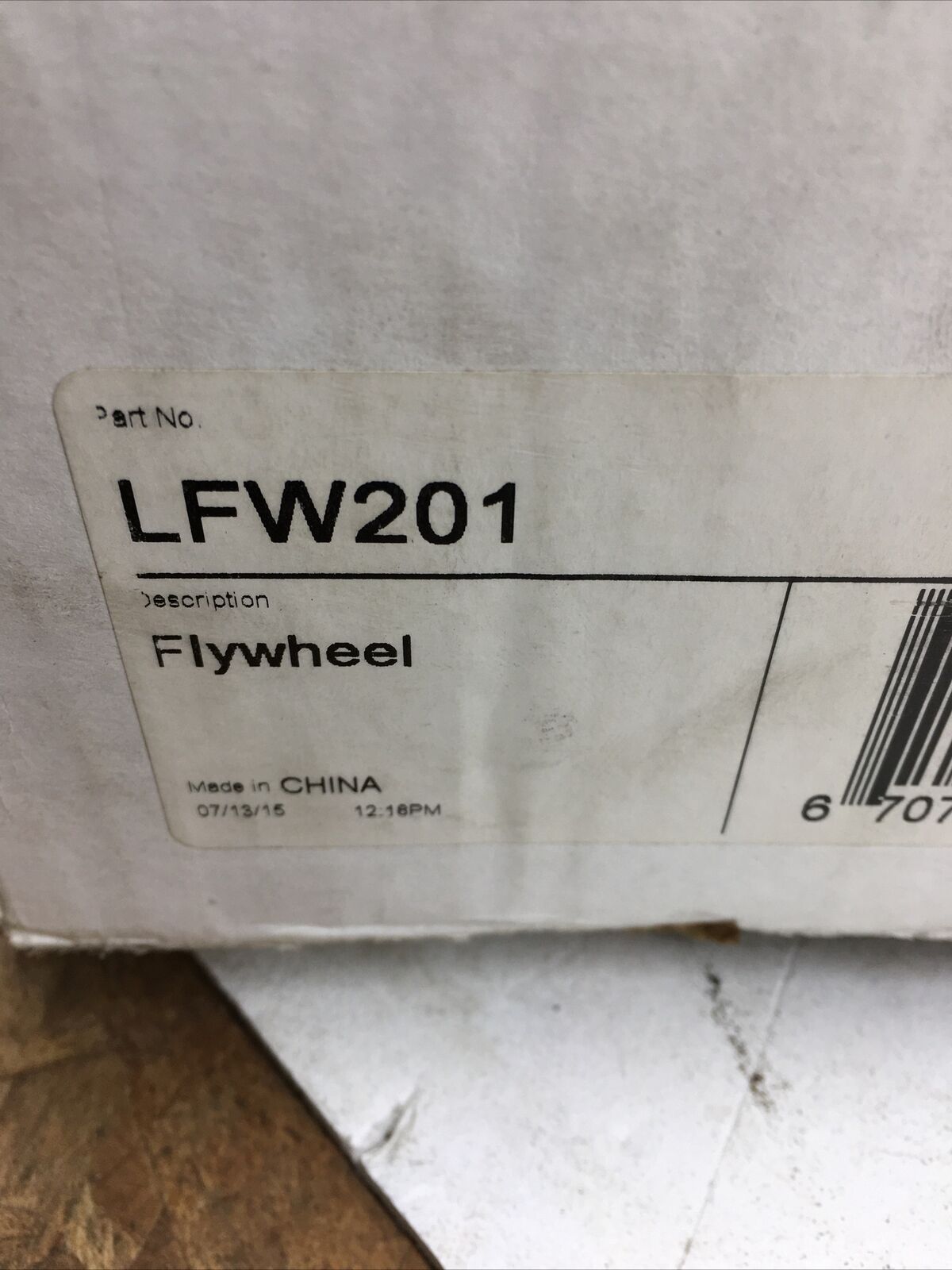 *** Schaeffler Luk Flywheel LFW201 (New Old Stock) ***