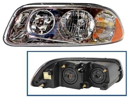 Headlamp & Turn Signal  (LH) with Bulb/ High Beam/ Low Beam 25166303