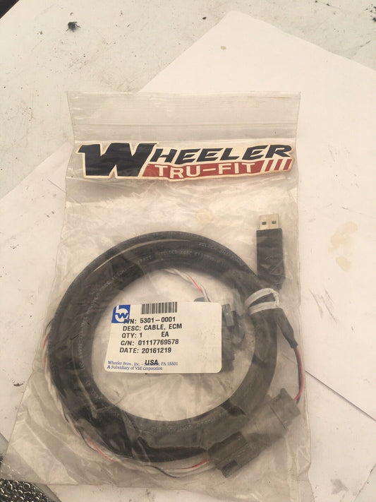 *** ECM Cable 5301-0001 Fits Grumman LLV Transport Truck - NOS ***