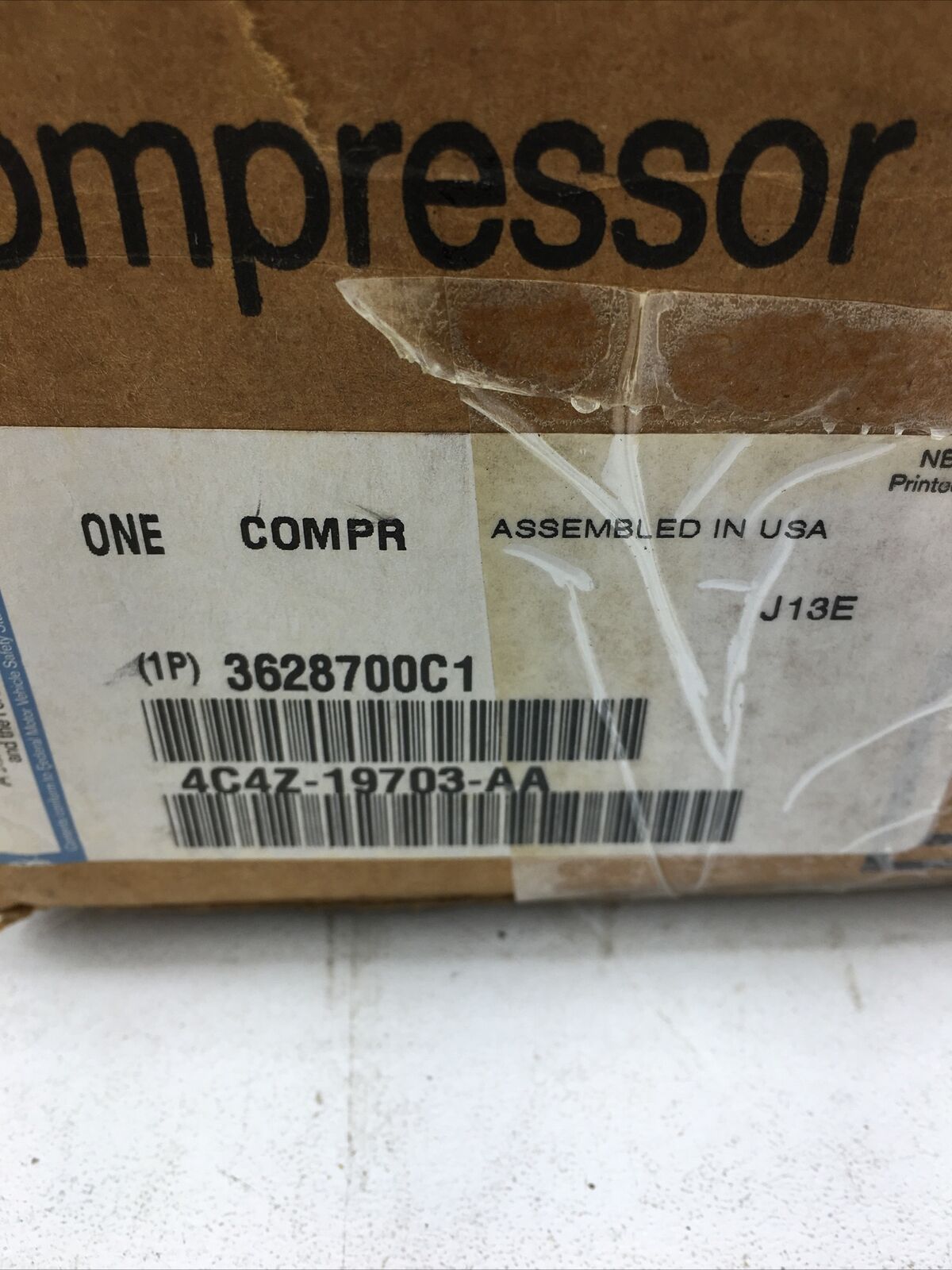 *** International A/C Compressor 3628700C1 (New Old Stock) ***