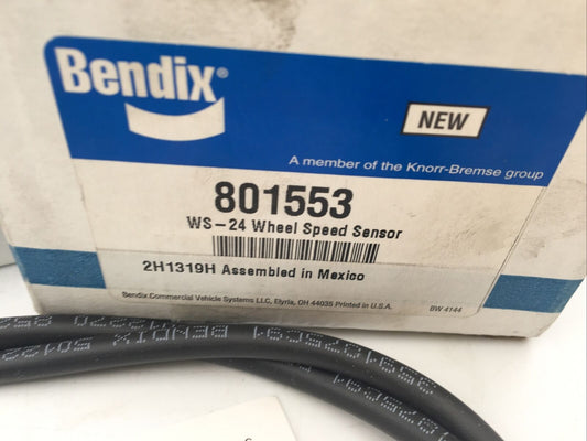 801553, BX801553 BENDIX, International Front ABS WHEEL SPEED SENSOR BW-801553