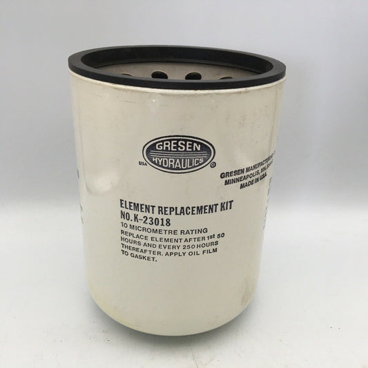 *** GRESEN K-23018 Hydraulic Filter K23018 - NOS ***