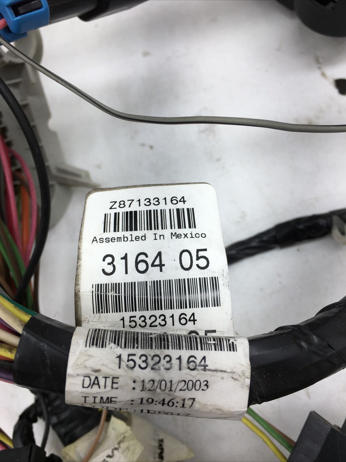 *** Workhorse Wiring Harness 15323164 (New Old Stock) ***