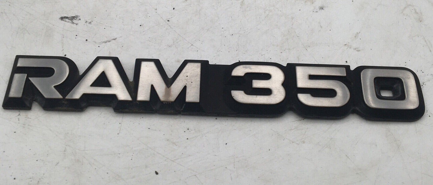 1981-1992 Dodge Ram Truck Van D150 D250 D350 W150 W250 4 Set Emblem Badges OEM