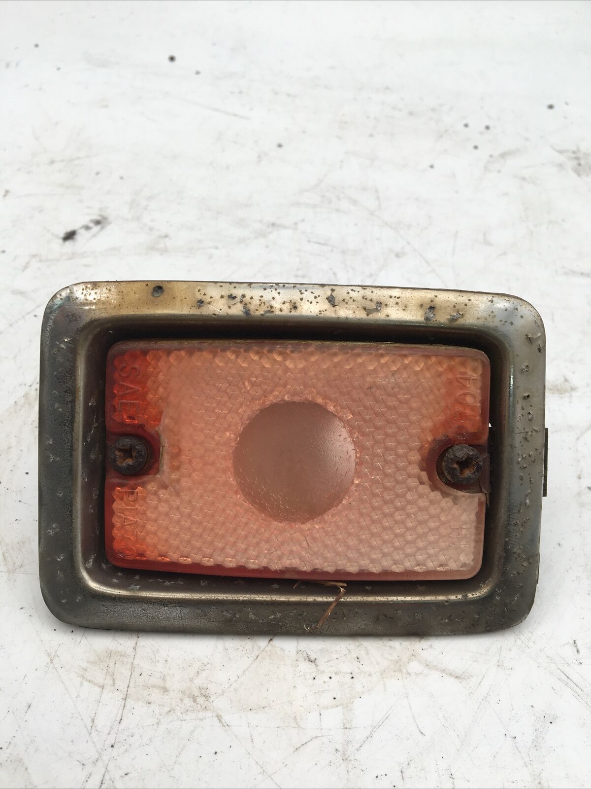 International Scout II Pickup Travelall Travelette Metal Marker Light Assembly