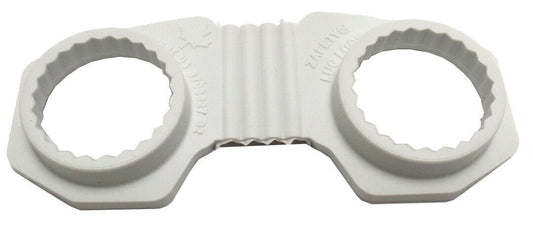 White Lock Lug Standard Temp 21 Mm (13/16 ) X 69.9 Mm (2¾ ) ZVHWB21