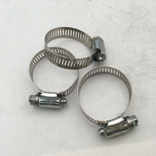 *** (Lot Of 3) Stainless Steel 32020 Hex Hose Clamp ***