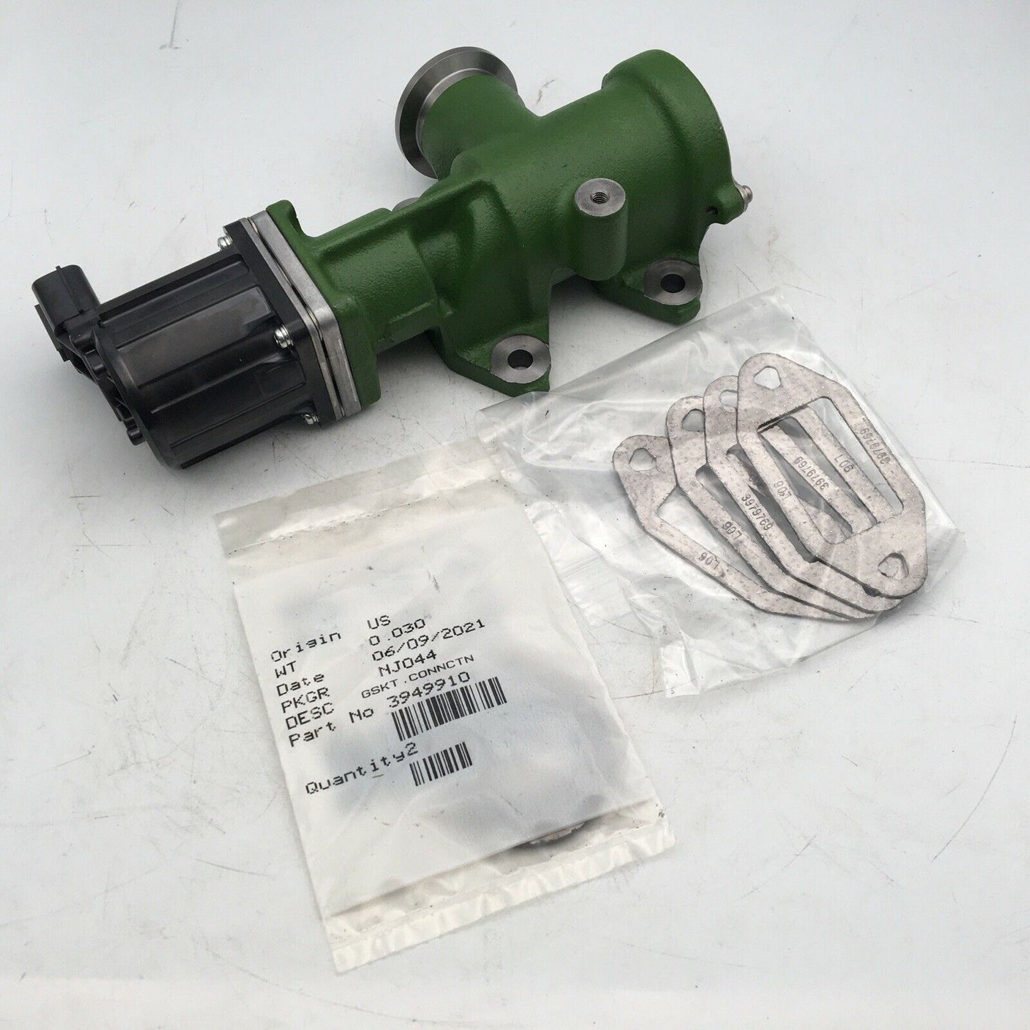 *** Genuine Cummins 5473207RX  Exhaust RCN Cooler Valve Kit ***